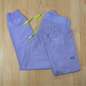 Figs Scrub Set - Lavender Dew